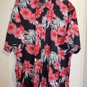 Floral Hawaiian Shirt for Men